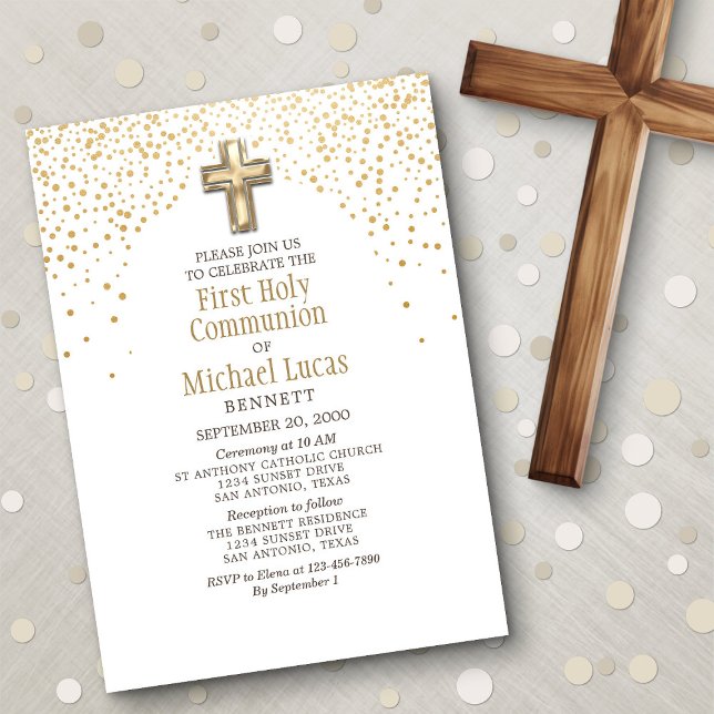 First Communion Invitation (Creator Uploaded)
