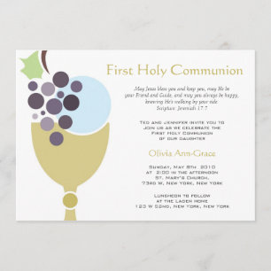 First Communion Invitation