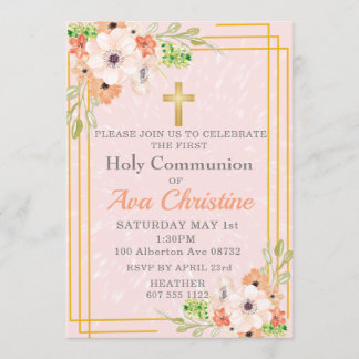 First Communion Invite