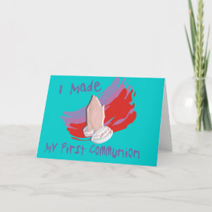 First Communion Kids Shirts & Gifts Card