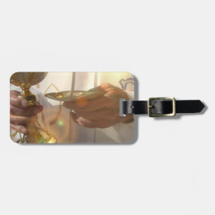 First Communion Luggage Tag