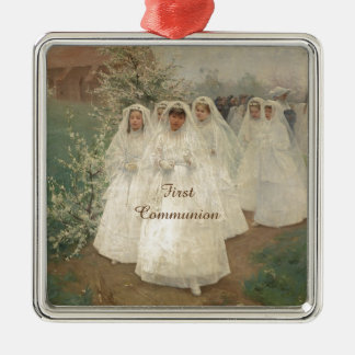First Communion Metal Tree Decoration