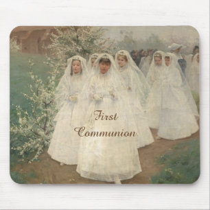 First Communion Mouse Mat