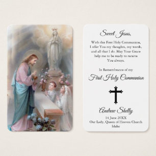 First Communion Prayers   Boy & Girl 1