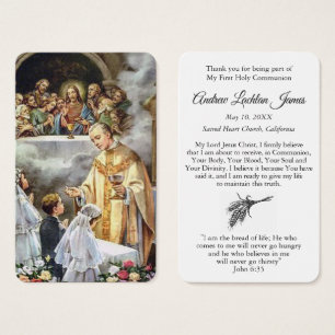 First Communion Prayers   First Communion