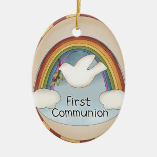 First Communion Religious Ornament or Wall Hanging