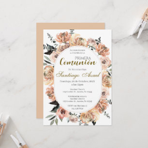 First Communion Spanish Invitation