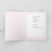 First Communion, Special Girl Card (Inside)