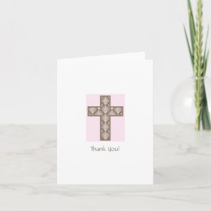 First Communion Thank You Card