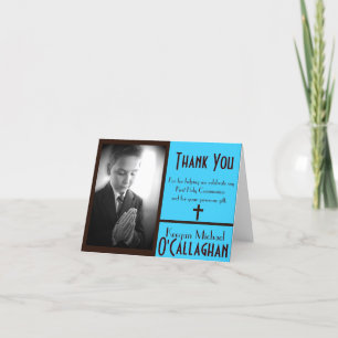 First Communion Thank you Card
