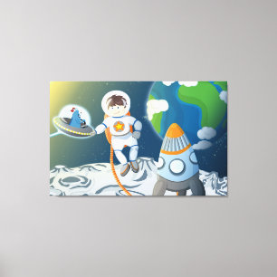 First contact canvas print