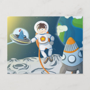 First contact postcard