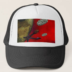 first contact trucker hat