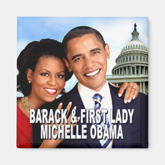 First Couple (white house) Magnet (Front)