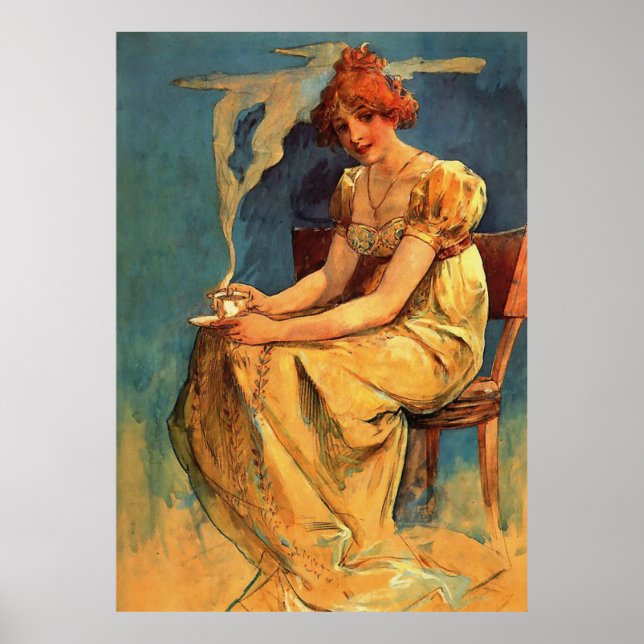 First Cup c1890 Poster (Front)