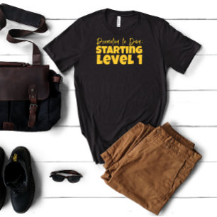 First  dad day yellow letter humour T-Shirt