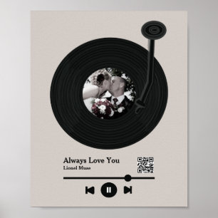 First Dance Music Code Record Photo  Poster