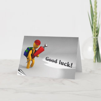 First day at school card