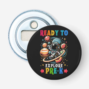 First day Kids Welcome back to School Astronaut Bottle Opener