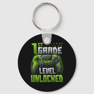 First Day Of 1st Grade Level Unlocked Ck To School Key Ring