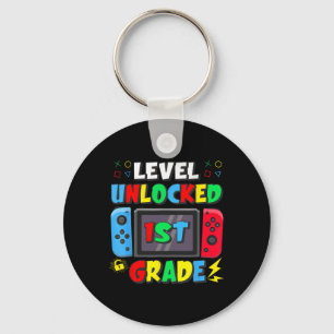 First Day Of 1st Grade Level Unlocked Game Ck To S Key Ring
