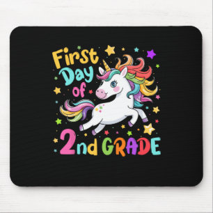 First Day Of 2nd Grade Second Grade Back To School Mouse Mat