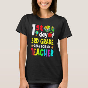 First Day Of 3rd Grade Teacher Back To School Boys T-Shirt