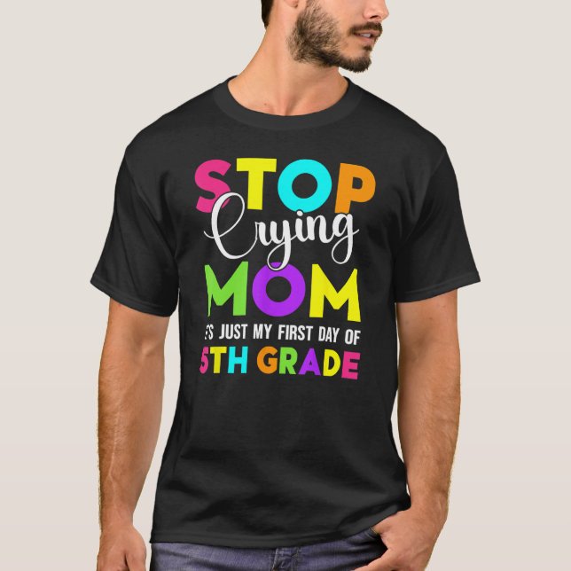 First Day Of 5th Grade Of School Back To School 5t T-Shirt (Front)