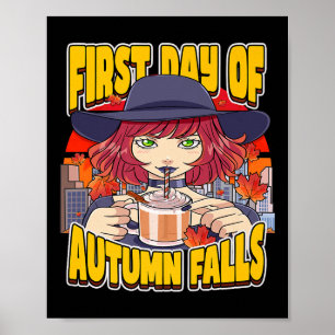 First Day Of Autumn Falls September Autumnal Equin Poster