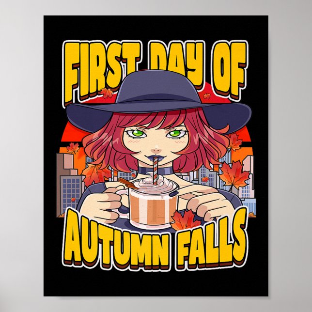 First Day Of Autumn Falls September Autumnal Equin Poster (Front)