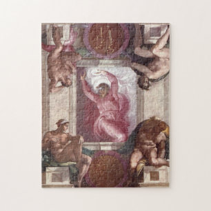 First Day of Creation Sistine Chapel Michelangelo Jigsaw Puzzle