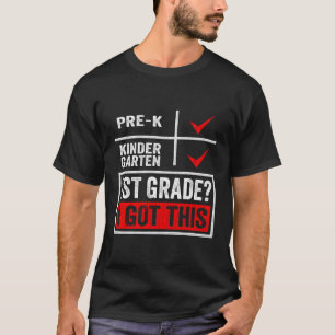 First Day Of First Grade Back To School T-Shirt