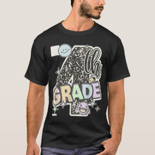 First Day Of Fourth Grade Composition Notebook T-Shirt