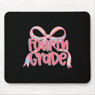 First Day Of Fourth Grade Floral Bundle For Teache Mouse Mat
