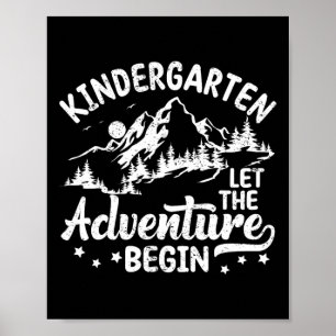 First Day Of Kindergarten 1st Day Of School Kids T Poster