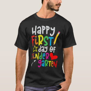First Day Of Kindergarten Grade Teacher Back To Sh T-Shirt