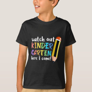 First Day of Kindergarten Kids Education Children T-Shirt