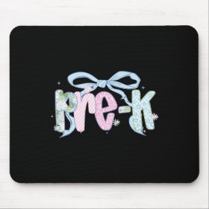 First Day Of Pre-k Floral Bundle For Teacher 2 Mouse Mat