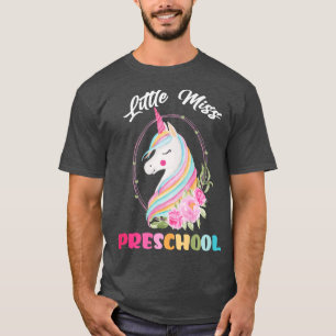 First Day of Preschool Back to School Miss Prek Gi T-Shirt