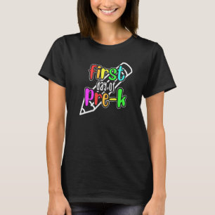 First Day Of Preschool For Pre K Teachers Or Stude T-Shirt