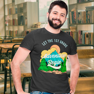 First Day Of School 1st Grade Teacher Appreciation T-Shirt