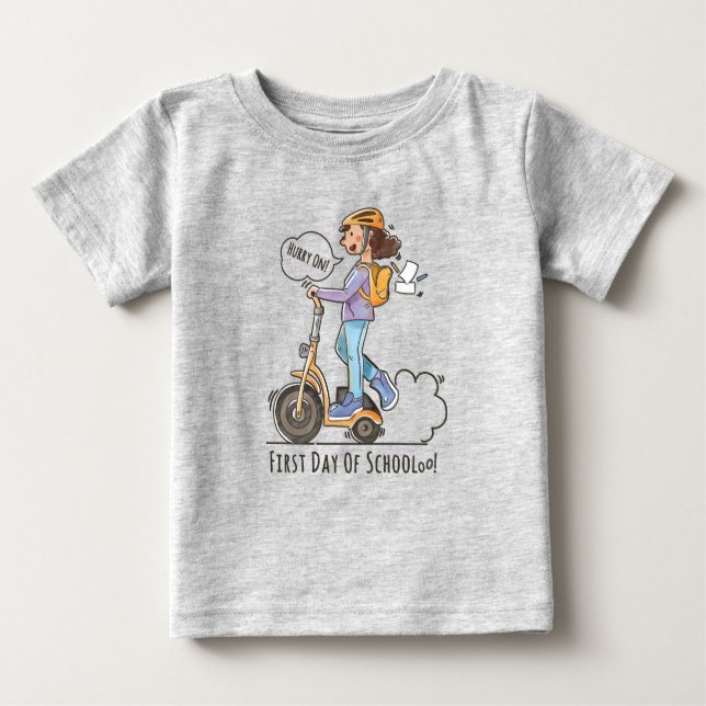 First day of School |  Baby T-Shirt (Front)