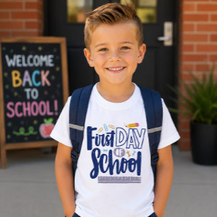 First Day Of School Back To School Outfit Boy's T-Shirt