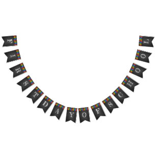 First Day Of School Bunting Banner