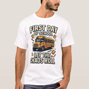 First Day of School Bus Driver Shirt 