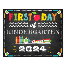 First Day of School Editable Sign