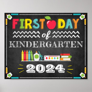 First Day of School Editable Sign