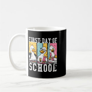 First Day Of School Goose Coffee Mug