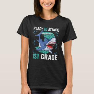 First Day Of School Kids Ready To Attack 1st Grad T-Shirt