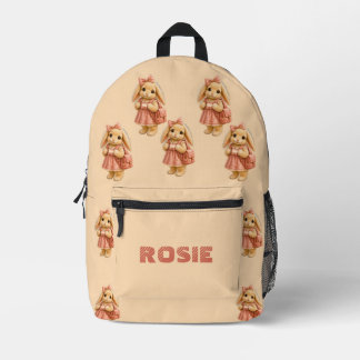 FIRST DAY OF SCHOOL MEMENTO PRINTED BACKPACK